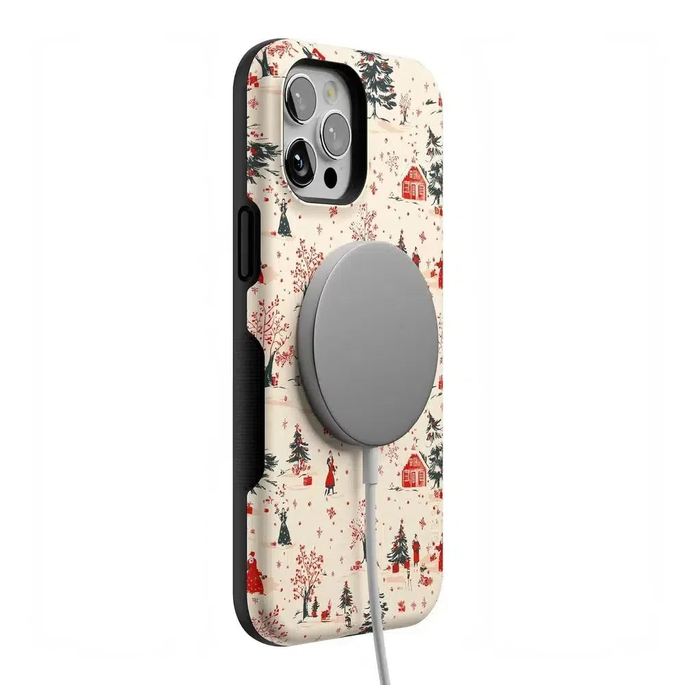 Winter Nostalgia | Vintage Holiday Case Phone Case Casetry