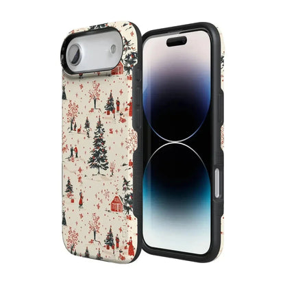 Winter Nostalgia | Vintage Holiday Case Phone Case Casetry