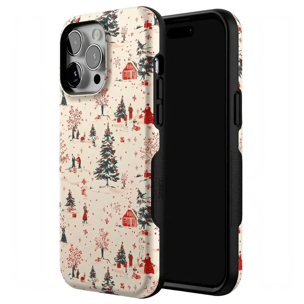 Winter Nostalgia | Vintage Holiday Case Phone Case Casetry