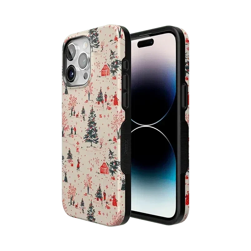 Winter Nostalgia | Vintage Holiday Case Phone Case Casetry