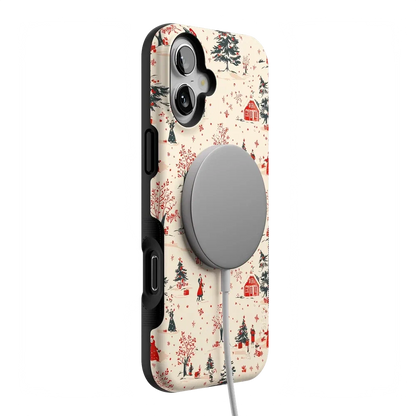 Winter Nostalgia | Vintage Holiday Case Phone Case Casetry