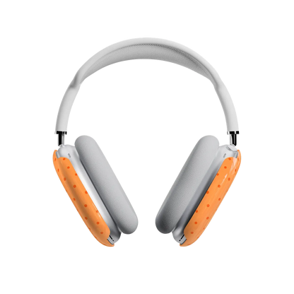 On the Dot | Orange Polka Dot AirPods Max Case
