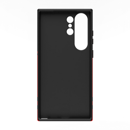 Storm Warning | Black & Red Stripes Case