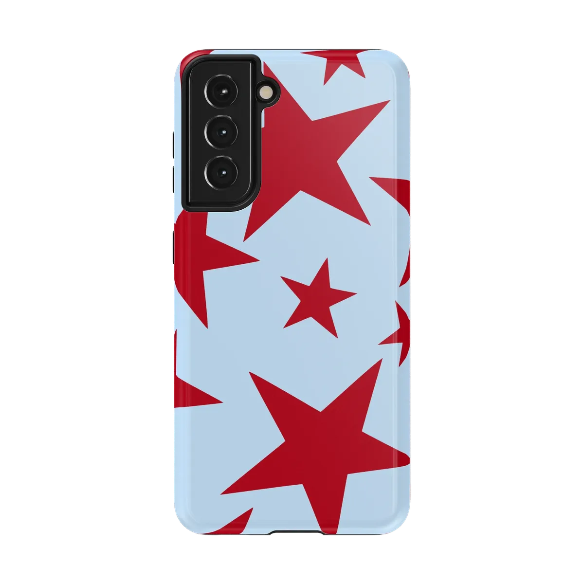 Stars Align | Blue & Red Stars Case - Galaxy S21