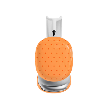 On the Dot | Orange Polka Dot AirPods Max Case