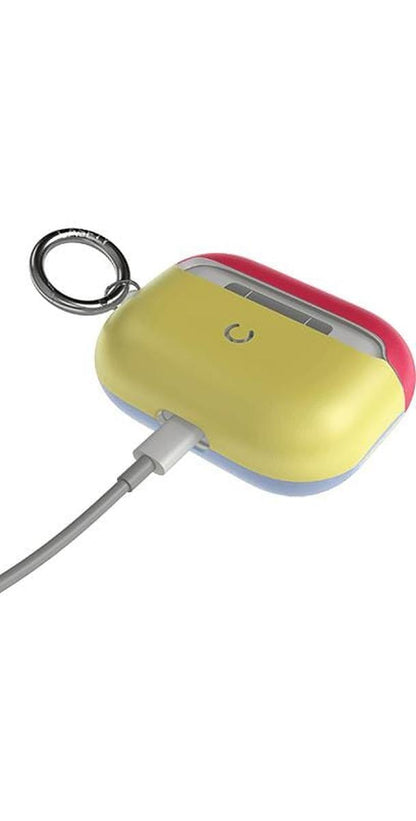 Yellow, Red & Blue | Colorblock AirPods Case AirPods Case get.casely