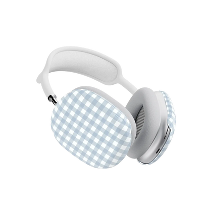 Pastel Picnic | Blue Gingham AirPods Max Case