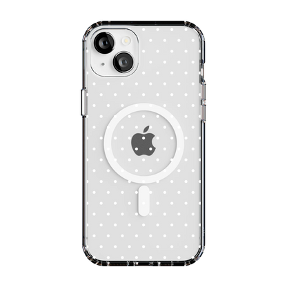 On the Dot | White Polka Dot Case