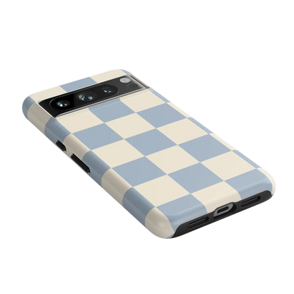Fit Check | Light Blue Checkerboard Case