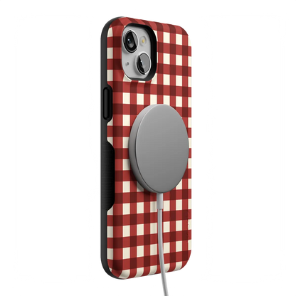 Checked Twice | Red Plaid Case