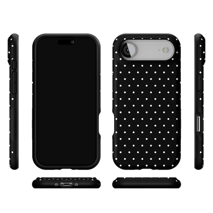 On the Dot | White Polka Dot Case