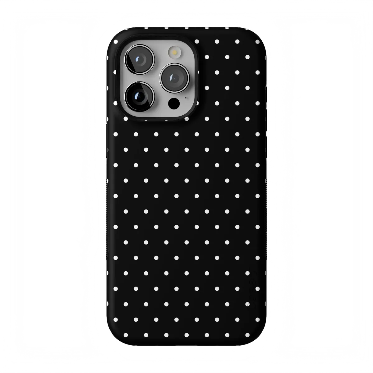 On the Dot | White Polka Dot Case